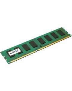 Crucial Technology CT25672BA1339 2 GB 240-pin DIMM DDR3 PC3-10600 CL=9 Unbuffered ECC DDR3-1333 1.5V 256Meg x 72 Memory