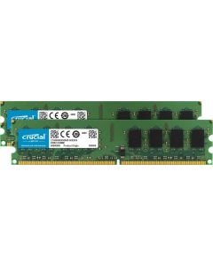 Crucial CT2CP25664AA667 4GB (2GBx2) 240-pin DIMM DDR2 PC2-5300 Memory Module