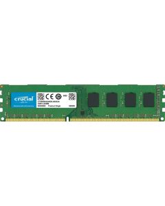 Crucial 2GB Single DDR3L 1600 MT/s (PC3L-12800) Unbuffered UDIMM Memory CT25664BD160B