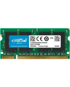 Crucial 2GB Single DDR2 667MHz (PC2-5300) CL5 SODIMM 200-Pin Notebook Memory Module CT25664AC667